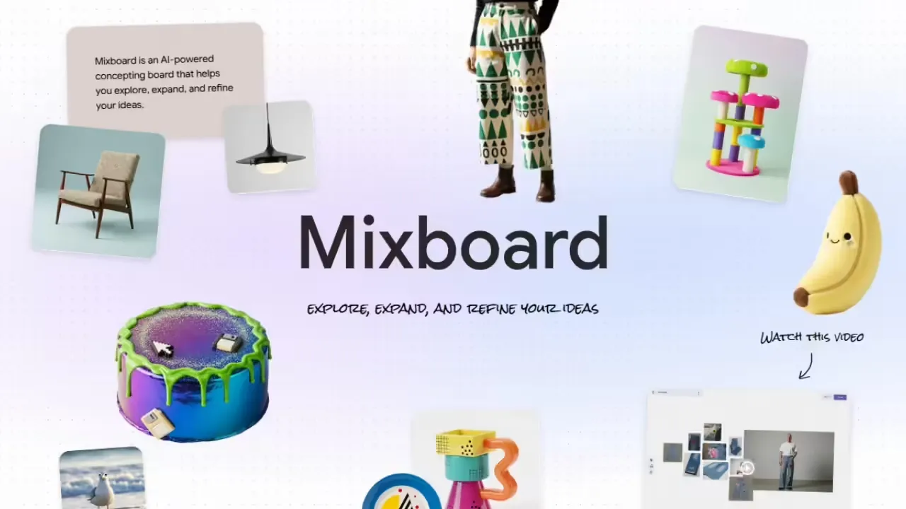 谷歌最强生图 AI 模型加持：Mixboard 可视化你的创意，开放画布 + 自然语言编辑插图