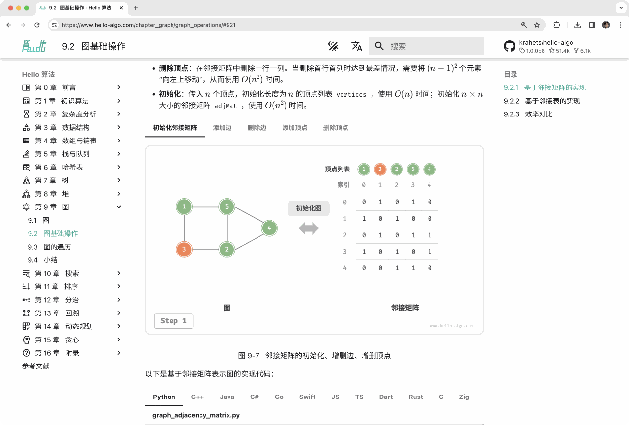 Hello 算法：动画图解、一键运行的数据结构与算法教程