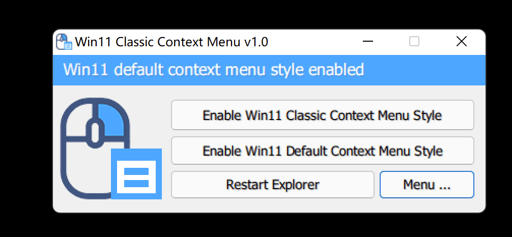 1633827424 e26649fd449eac5 | Windows11恢复经典右键菜单｜软件