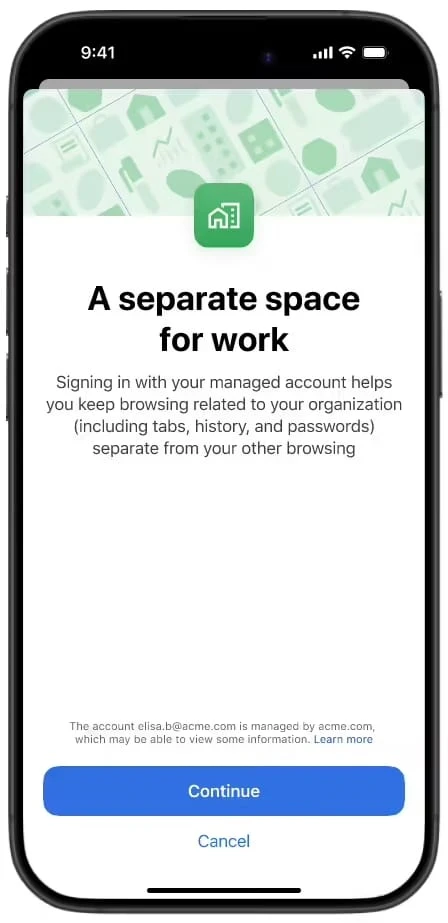 谷歌升级安卓 / iOS 版 Chrome 浏览器:灵活切换生活 / 工作账号插图1 谷歌升级安卓 / iOS 版 Chrome 浏览器:灵活切换生活 / 工作账号插图1
