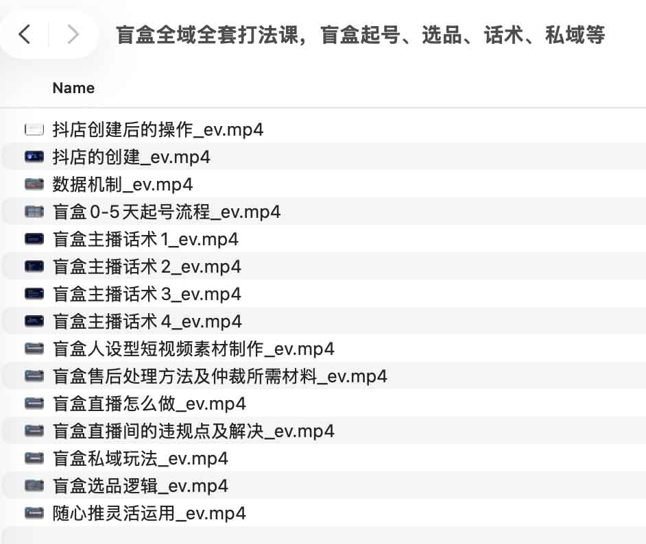 盲盒全域运营实战课：从起号到私域，全链路提升你的抖店爆单力