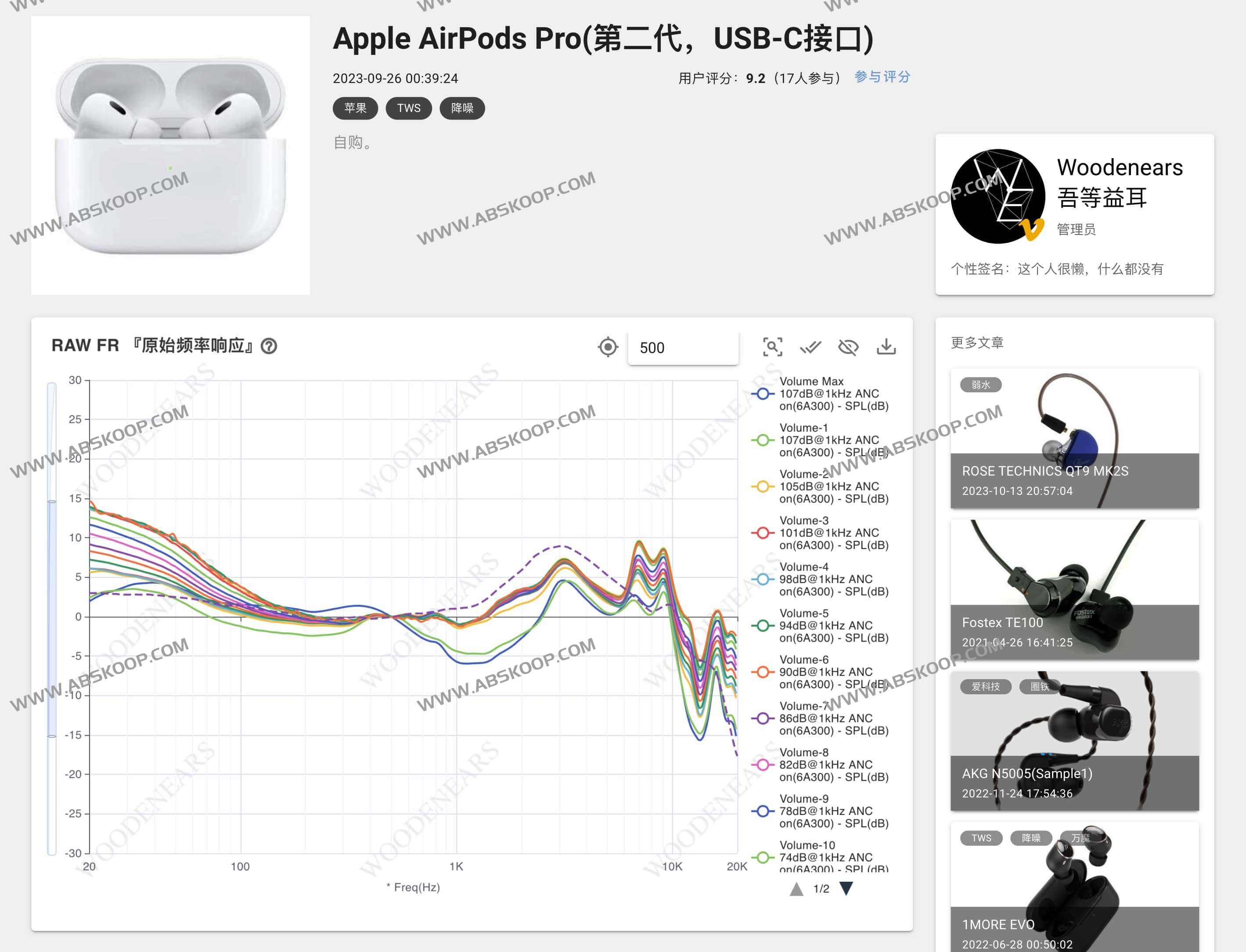 专业的HiFi音频及数码测评科普网站-Woodenears吾等益耳