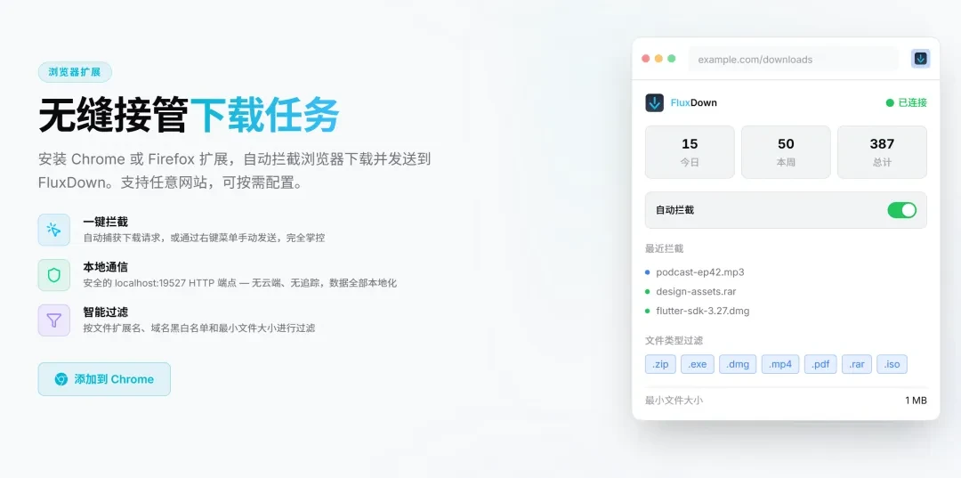 新下载工具，FluxDown软件体验插图8
