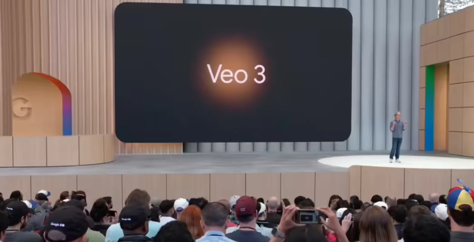 谷歌最强视频生成 AI 模型 Veo3 亮相:制作背景音、人物对话都不在话下插图 谷歌最强视频生成 AI 模型 Veo3 亮相:制作背景音、人物对话都不在话下插图