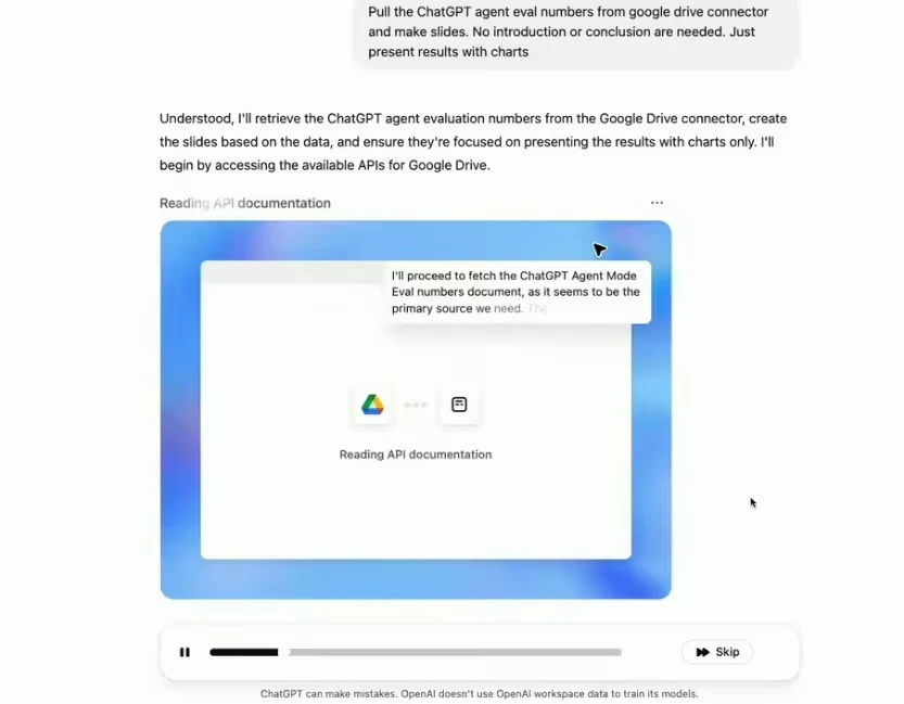 OpenAI 史上最强 ChatGPT 智能体发布：浏览网站、写代码、做 PPT 样样精通插图1