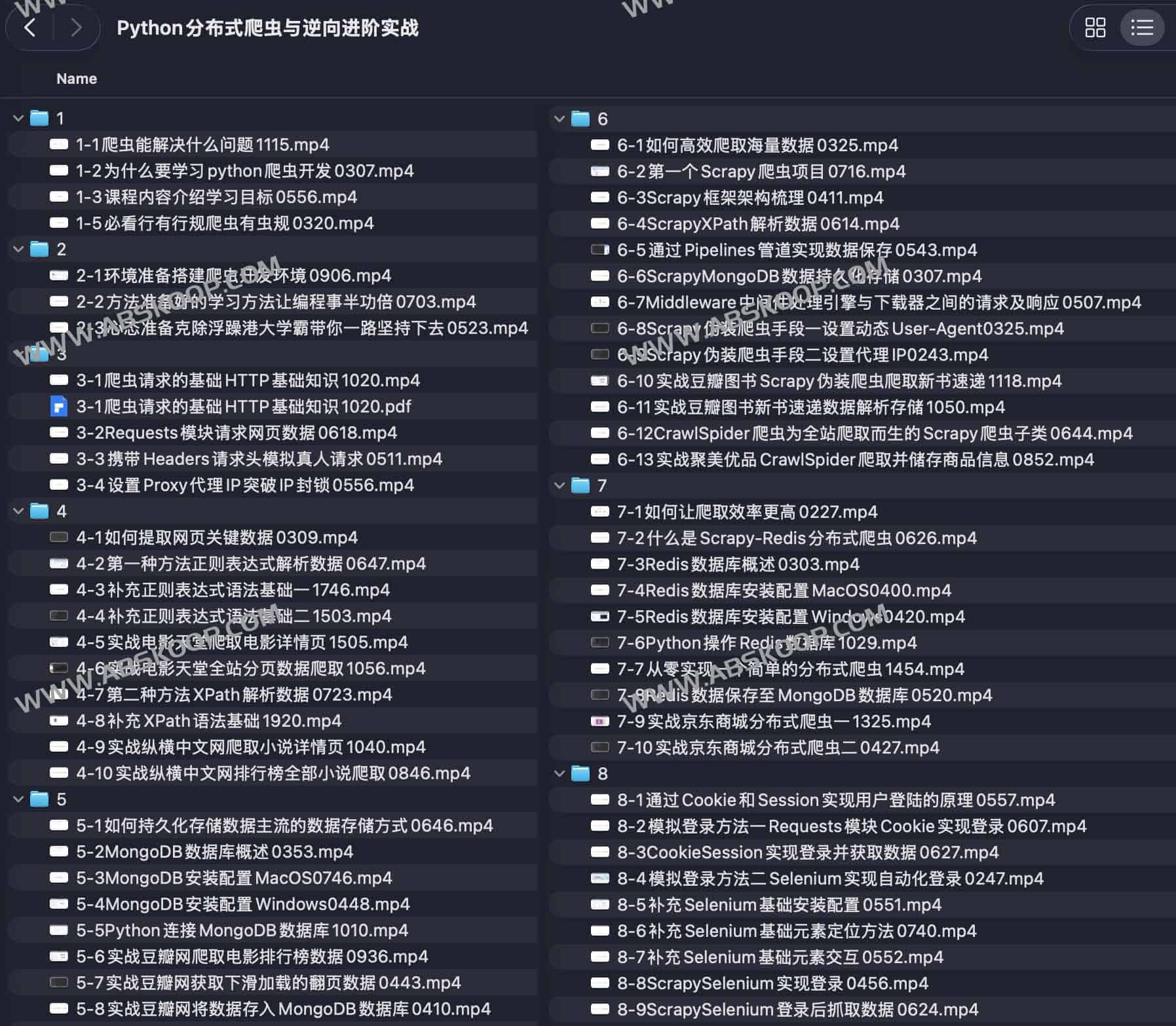 Python分布式爬虫与逆向进阶实战
