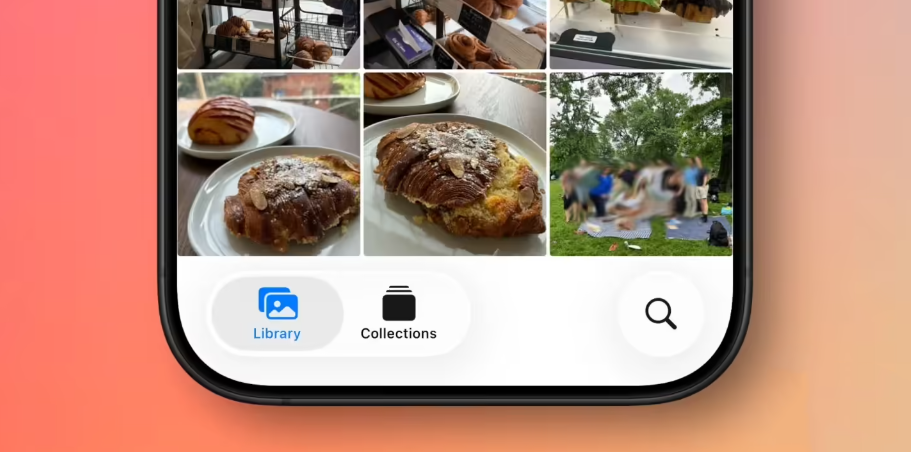 苹果 iOS 26 照片应用设计反转:底部标签栏回归插图 苹果 iOS 26 照片应用设计反转:底部标签栏回归插图