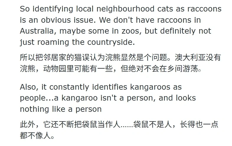 智能家居版Gemini在澳频出乌龙：猫被认成浣熊，袋鼠被识别为“人”插图