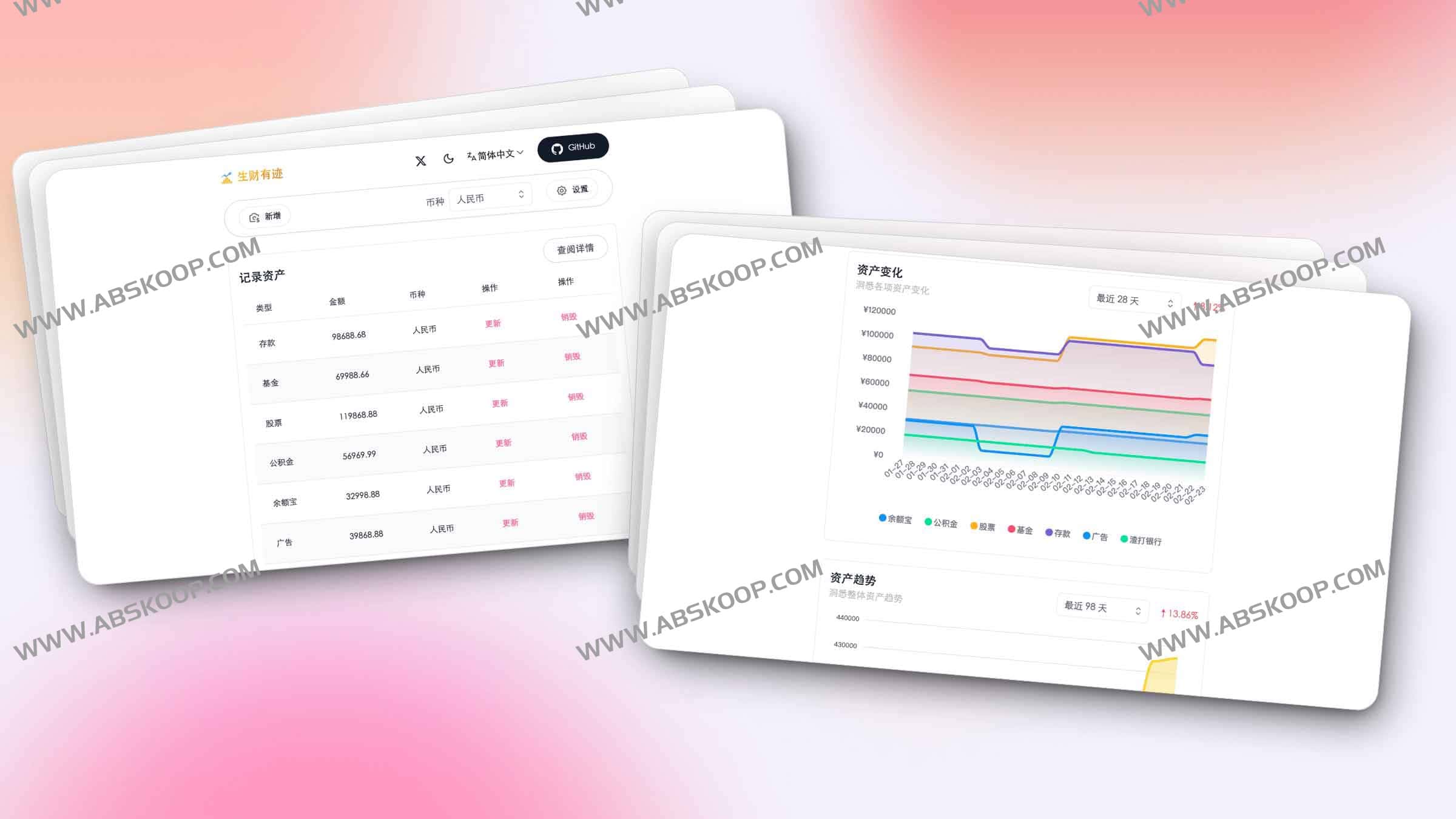 Wealth Tracker：生财有迹 开源 AI 资产分析神器，让个人财务一眼看清