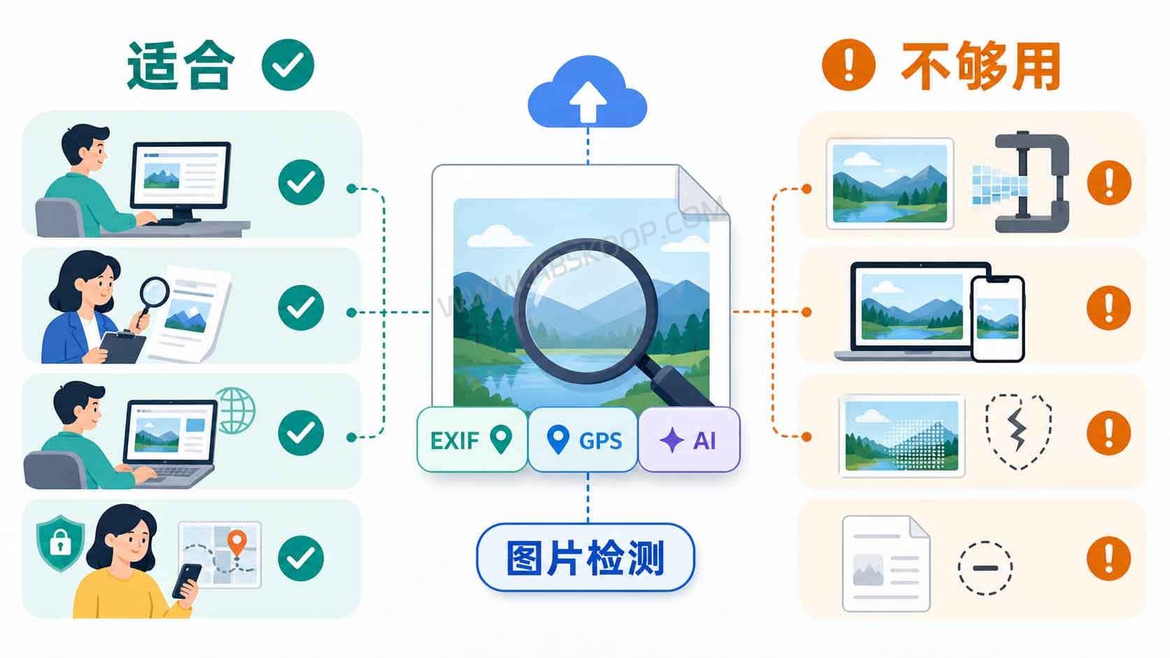 Image Provenance：纯浏览器端 AI 图片溯源工具，检测签名与 EXIF 元数据