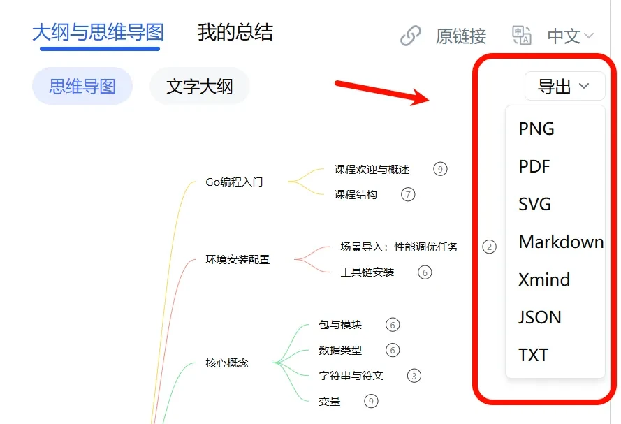 22种语言+Obsidian导出，音视频利器来了！插图11