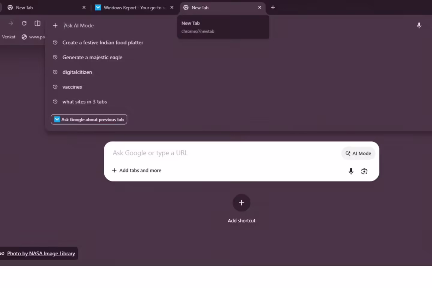 谷歌 Chrome 浏览器全新 AI 搜索框改进,跨标签页操作更便捷插图 谷歌 Chrome 浏览器全新 AI 搜索框改进,跨标签页操作更便捷插图