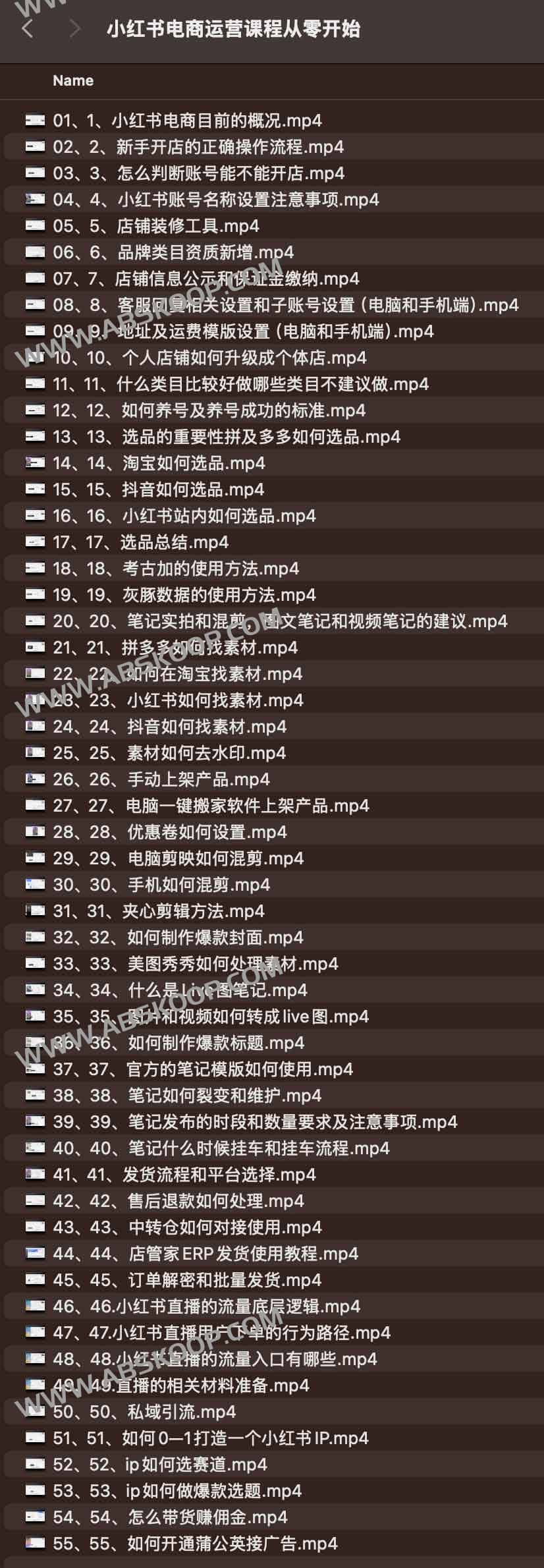 小红书电商运营课程从零开始