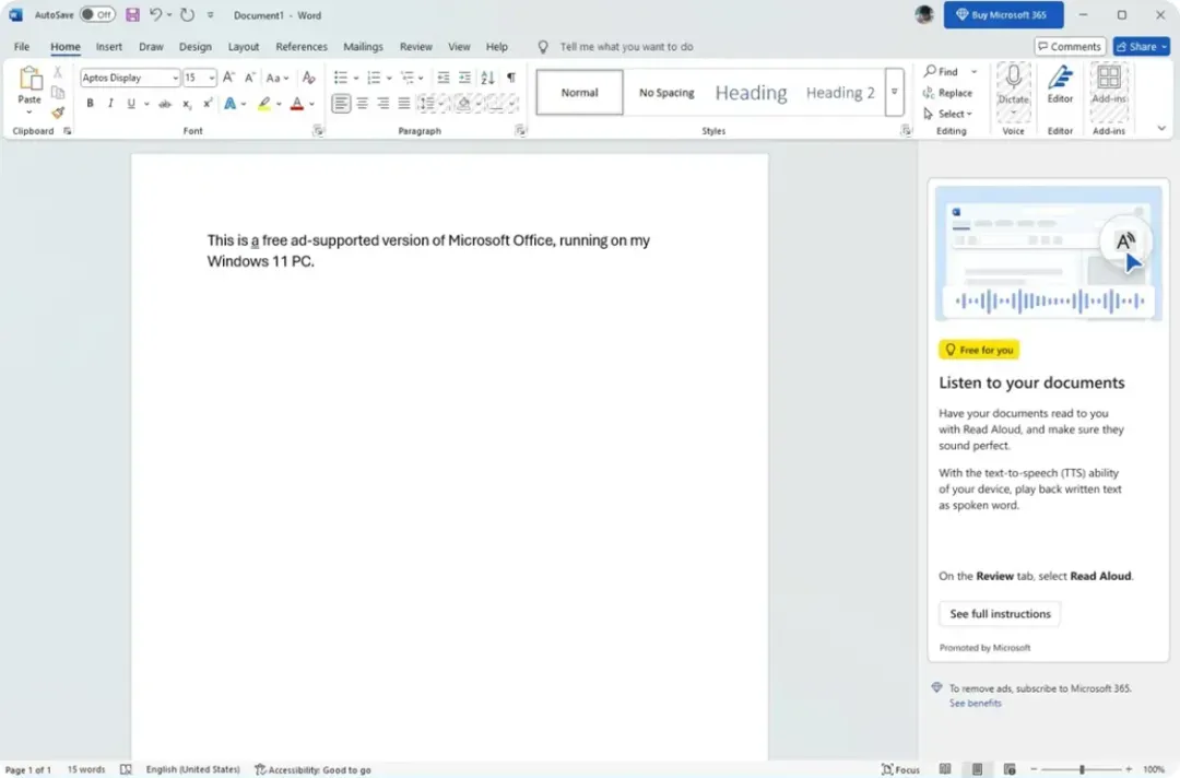 免费Office竟比盗版更狠？15秒广告每小时逼你"放松"插图11