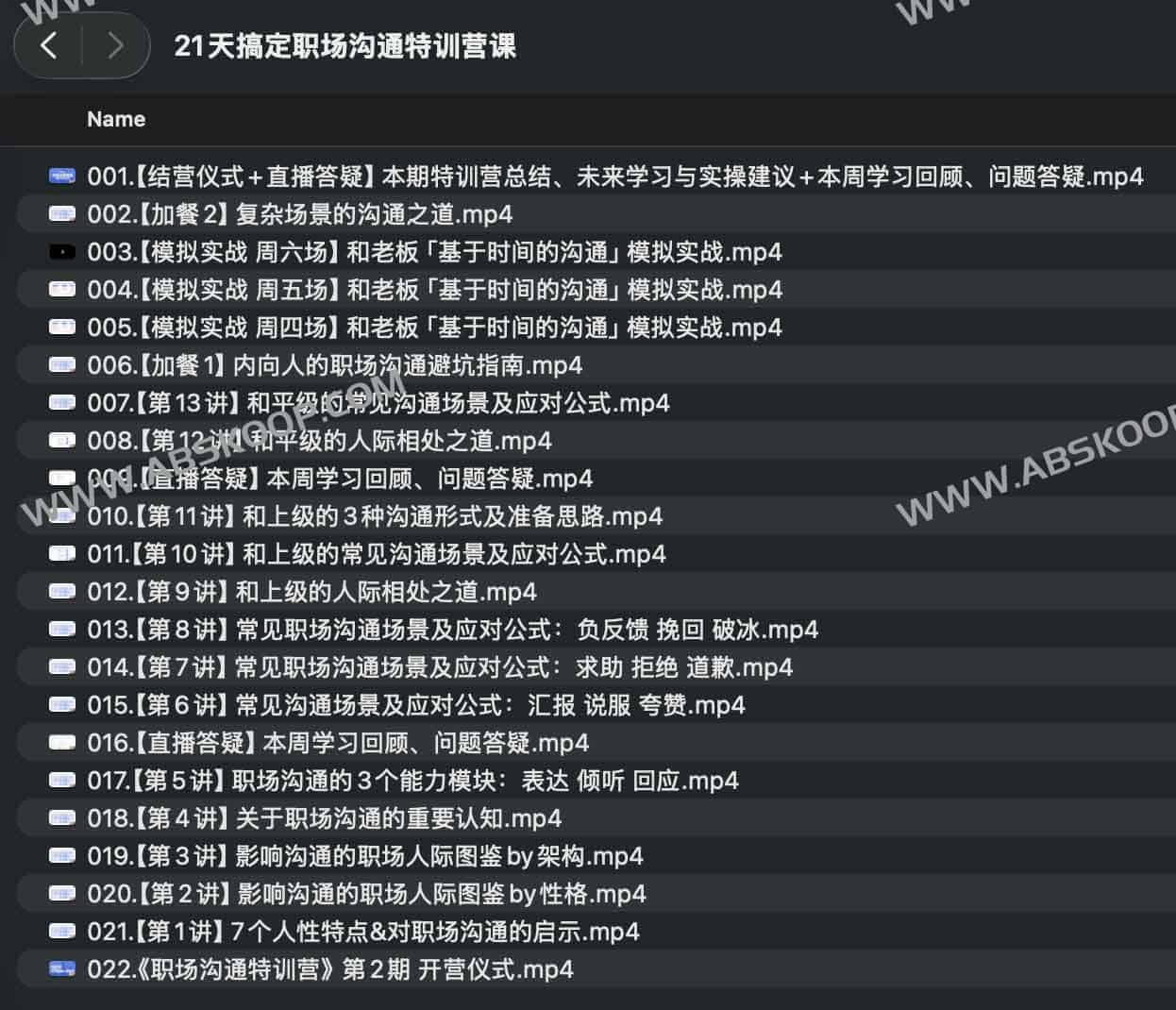 21天搞定职场沟通特训营课