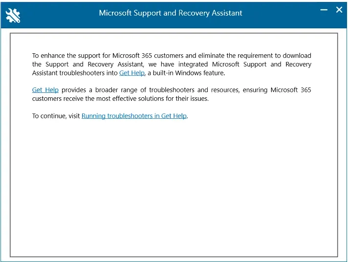 微软 Win11/10 已弃用 SaRA 命令行工具：为安全让路，推荐使用 Get Help插图