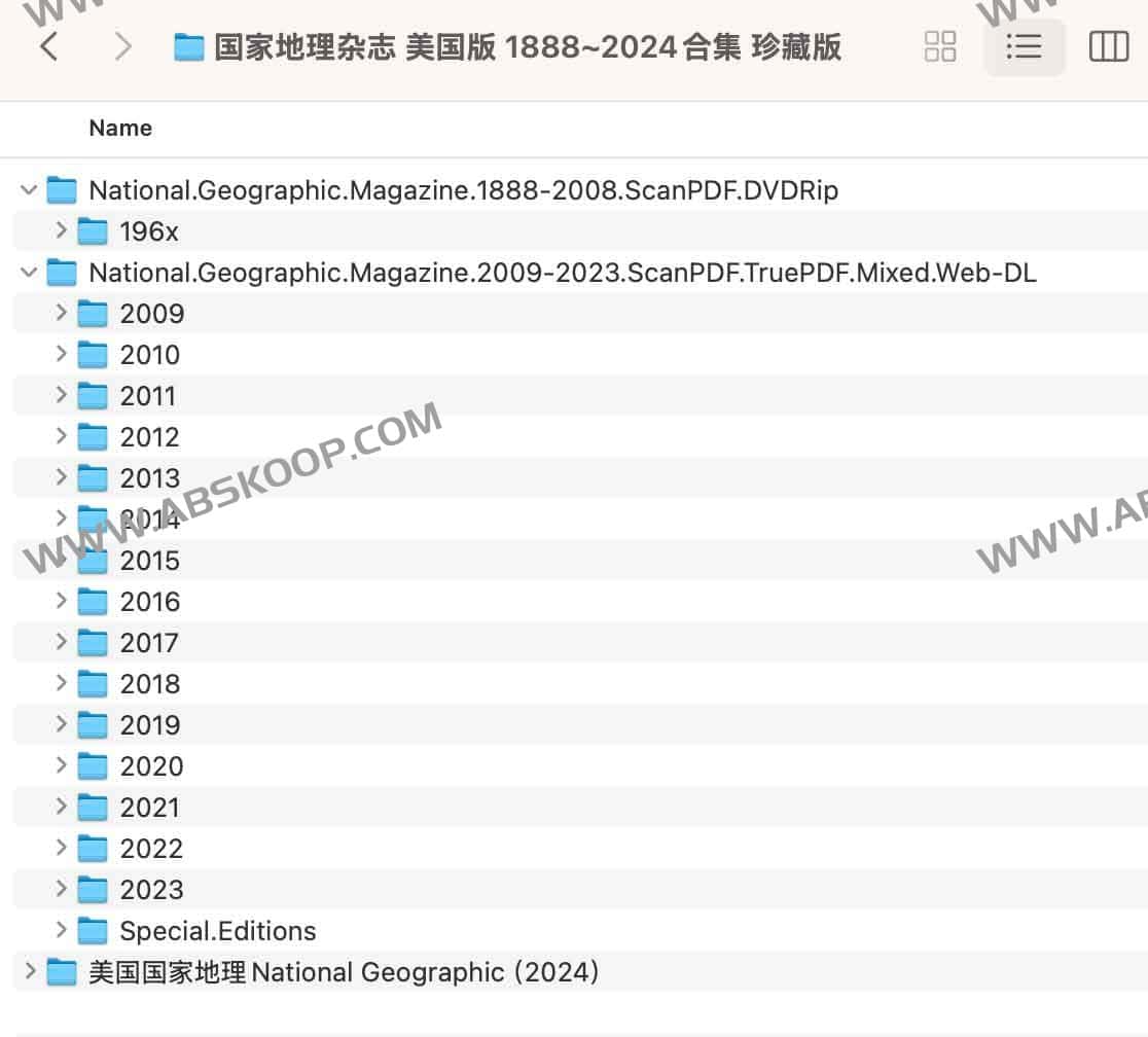 国家地理杂志 美国版 1888~2024合集 珍藏版