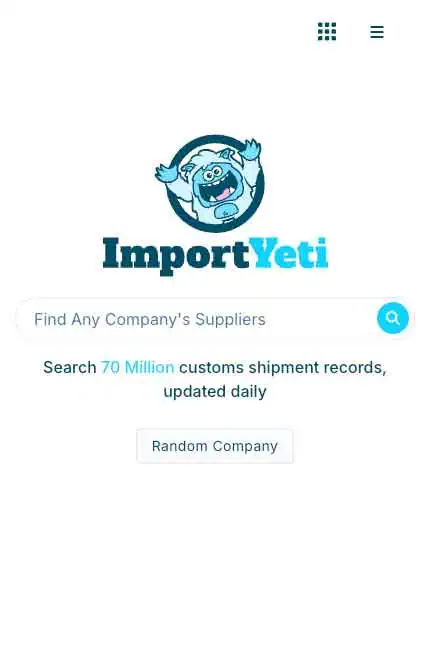 ImportYeti 官网主页界面截图